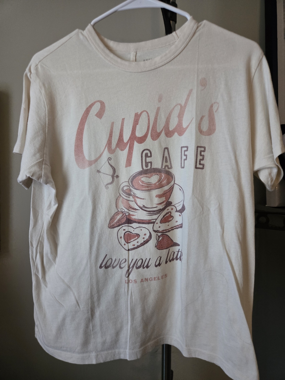 American Eagle Outfitters White Crew Neck Tee